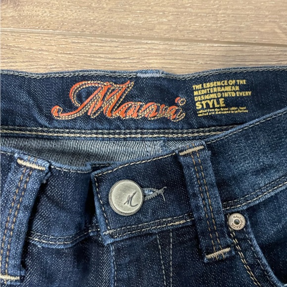 Mavi Molly Bootcut Straight Faded Blue Denim Jeans 26”x32” - Picture 2 of 4